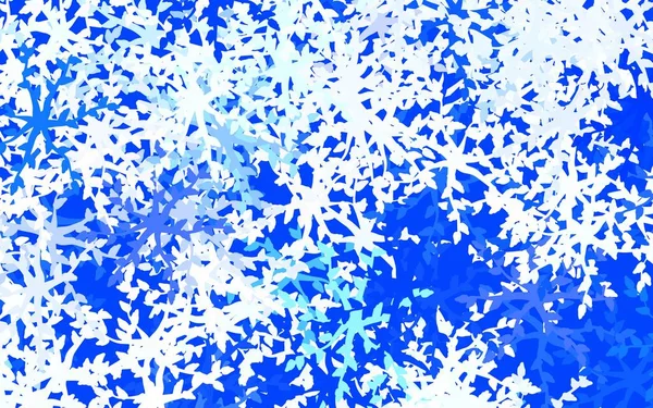Вектор Синего Света Искушает Хаотичными Эффектами Декоративный Дизайн Абстрактном Стиле — стоковый вектор