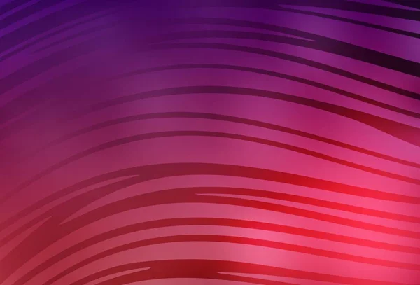 Dark Purple Fondo Vectorial Rosa Con Líneas Irónicas Ilustración Colorida — Vector de stock