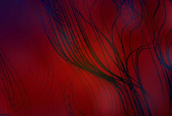 Dark Red Vector Abstracto Fondo Borroso Una Ilustración Color Completamente — Archivo Imágenes Vectoriales