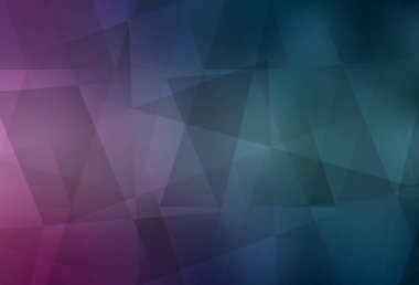 Açık mavi, kırmızı vektör eğimli şablon. Çokgen biçiminde, gradyan ile renkli çizimler. İşiniz için yepyeni bir tasarım..