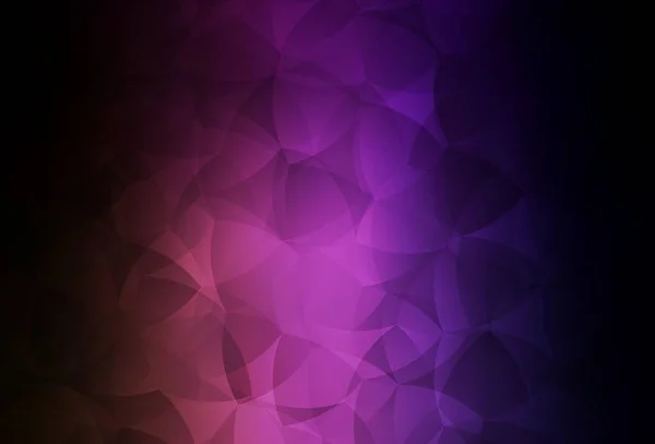 Dark Purple Pink Vector Polygon Layout Abstrato Amostra Geométrica Triangular —  Vetores de Stock