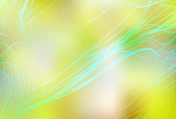 浅绿色 黄色矢量现代典雅布局 一个全新的彩色插图在模糊的风格 为你的网站设计模糊 — 图库矢量图片