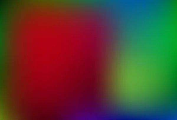 Donkere Multicolor Vector Abstracte Wazige Textuur Abstracte Kleurrijke Illustratie Wazige — Stockvector