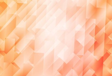 Dikdörtgenli hafif turuncu vektör arkaplanı. Dikdörtgenli soyut gradyan çizimi. Şablon bir arkaplan olarak kullanılabilir.