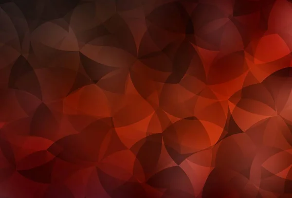 深红矢量多边形抽象背景 具有三角形的半色调风格的创造性插图 您的品牌书的新模板 — 图库矢量图片