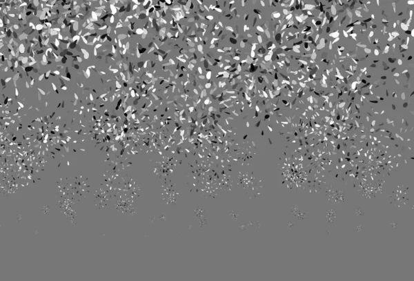 Светло Серый Вектор Абстрактного Фона Листьями Рисунок Листьев Стиле Оригами — стоковый вектор