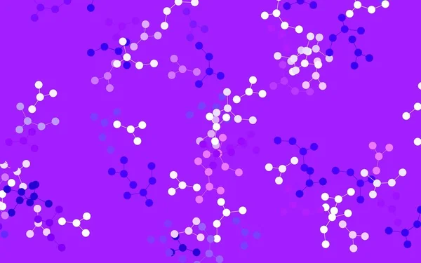 Світло Фіолетова Векторна Текстура Концепцією Штучного Інтелекту Блискучі Барвисті Ілюстрації — стоковий вектор