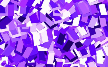 Renkli altıgenli açık mor vektör deseni. Altıgenli soyut bir tasarım. Web sitesi posterleri, afişler için tasarım.