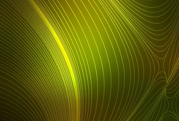 Donkergroene Vectorachtergrond Met Stright Stripes Glitter Abstracte Illustratie Met Kleurrijke — Stockvector