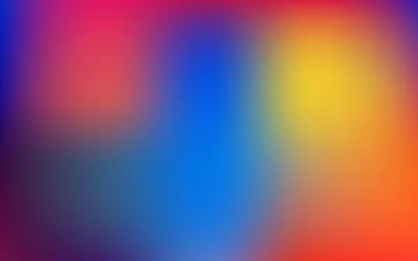 Fond Flou Dégradé Vectoriel Multicolore Foncé Illustration Floue Colorée Brillante — Image vectorielle