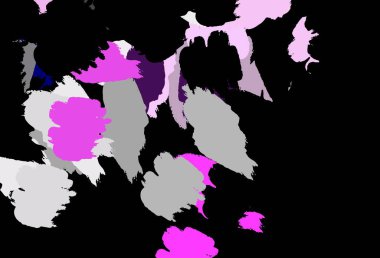 Koyu mor, soyut şekilli pembe vektör dokusu. Rastgele şekillerle soyut tarzda dekoratif tasarım. Web siteniz için basit tasarım.