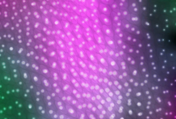 Світло Рожеве Зелене Векторне Компонування Формами Кола Сучасна Абстрактна Ілюстрація — стоковий вектор