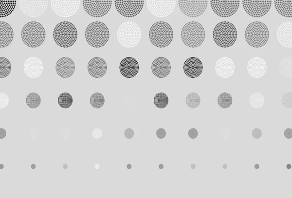 Світло Сірий Векторний Фон Плямами Розмиті Бульбашки Абстрактному Тлі Барвистим — стоковий вектор