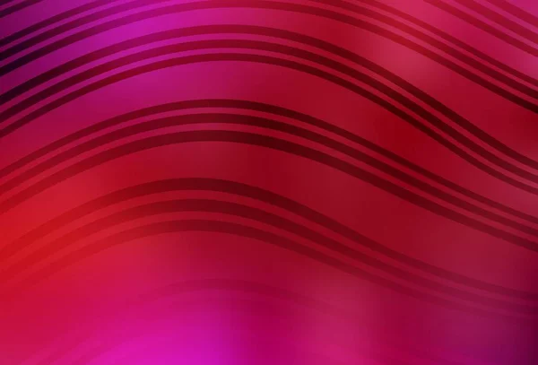 Fond Vectoriel Rouge Clair Avec Des Lignes Irisées Illustration Abstraite — Image vectorielle