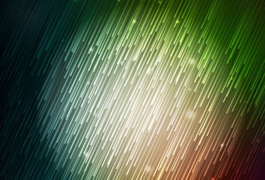 Koyu yeşil, tekrarlanan çubuklarla kırmızı vektör şablonu. Bulanık arkaplanda gradyanı olan çizgiler. Meşgul web siteleriniz için şablon.