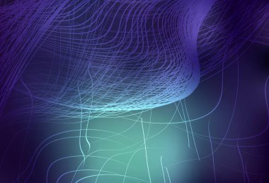 Koyu mavi, yeşil vektör soyut bulanık arkaplan. Soyut ve gradyan renkte renkli çizimler. Bir cep telefonu için arka plan.