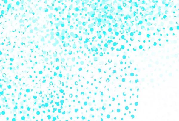 Açık pembe, küreli mavi vektör deseni. Renkli su damlaları olan modern soyut çizimler. Poster ve web siteleri için tasarım.