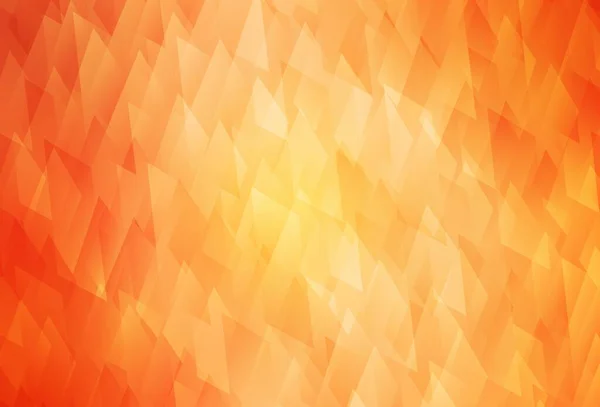 Textura Vectorial Naranja Claro Estilo Rectangular Rectángulos Sobre Fondo Abstracto — Vector de stock