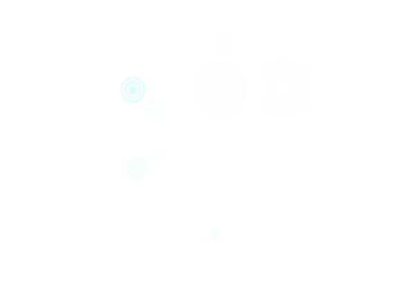 Світлий Багатобарвний Векторний Шаблон Колами Розмиті Бульбашки Абстрактному Тлі Барвистим — стоковий вектор