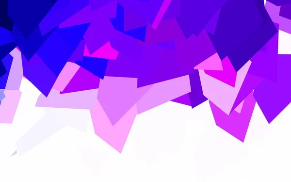 Hellviolette Rosa Vektorkulisse Mit Linien Dreiecken Dreiecke Auf Abstraktem Hintergrund — Stockvektor