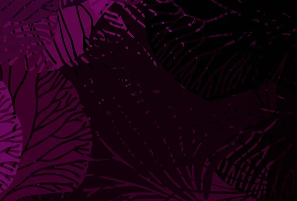 Темно Розовый Векторный Рисунок Случайными Формами Иллюстрация Красочными Градиентными Формами — стоковый вектор