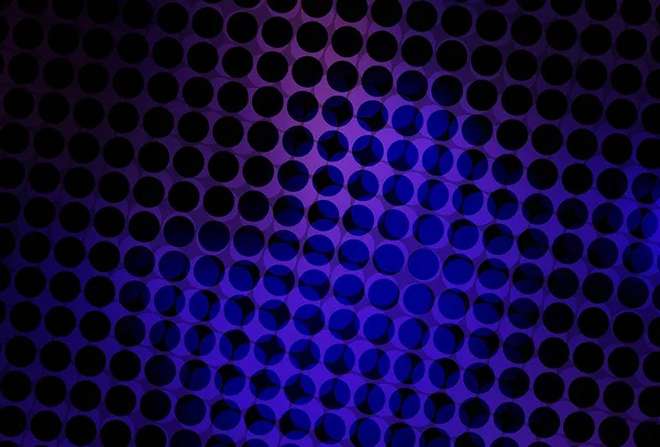 Σκούρο Μωβ Ροζ Διανυσματική Διάταξη Σχήματα Κύκλου Θολή Φυσαλίδες Αφηρημένο — Διανυσματικό Αρχείο