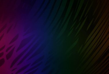 Koyu renkli vektör soyut parlak desen. Görüntü stili ve gradyanı olan yeni renkli çizimler. İşiniz için yeni tasarım.