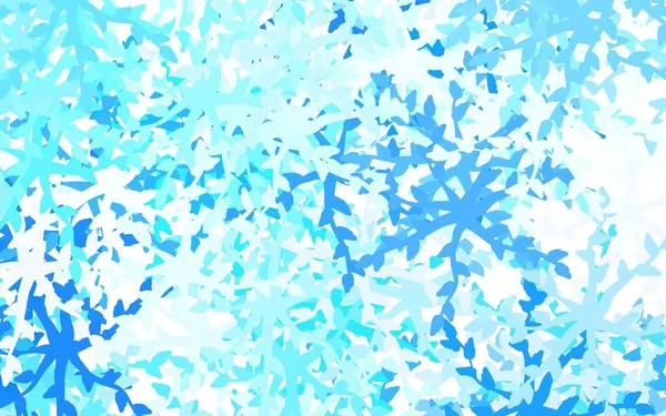 Светло Синий Векторный Фон Цветами Иллюстрация Красочными Градиентными Формами Абстрактном — стоковый вектор