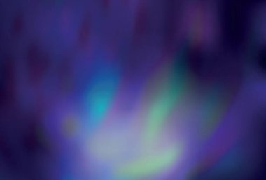 Koyu mavi, yeşil vektör bulanık arkaplan. Görüntü tarzında tamamen yeni bir renkli çizim. Tasarımlar için arka plan.