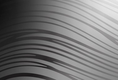 Eğri çizgileri olan açık gri vektör şablonu. Değişken çizgileri olan renkli soyut çizimler. Marka kitabı için şık bir desen.