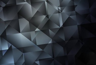 Işık Gri Vektörü üçgen düzeni parlıyor. Soyut ve üçgenli renkli çizimler. Marka kitabınız için yeni şablon.