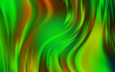 Açık yeşil, sarı vektör renkli bulanık arkaplan. Gradyan ile modern soyut çizim. Bir cep telefonu için arka plan.