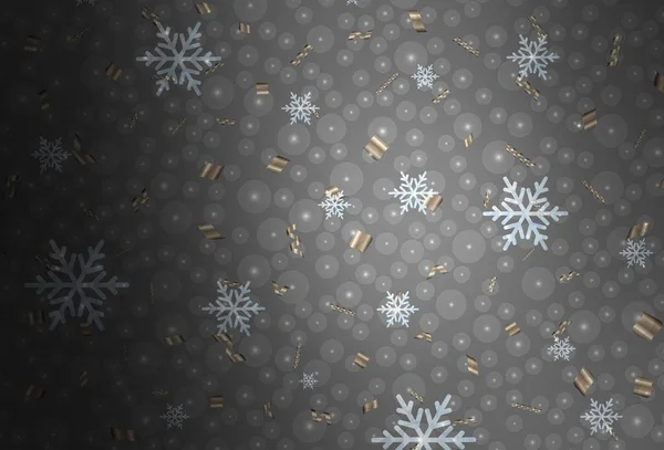 Ελαφρύ Γκρι Διανυσματικό Πρότυπο Στυλ Καρναβαλιού Εικονογράφηση Κλίσεις Χριστουγεννιάτικες Μπάλες — Διανυσματικό Αρχείο