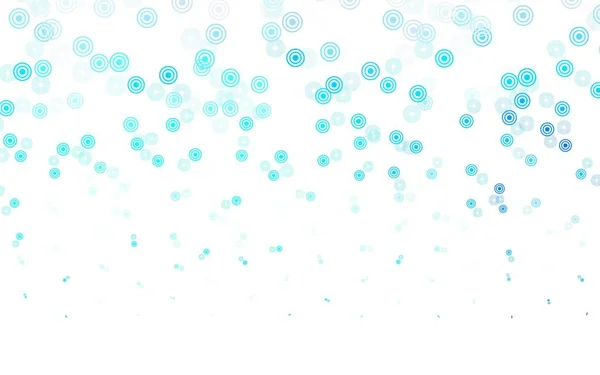 Световой Вектор Blue Обратный Точками Абстрактная Иллюстрация Цветными Пузырями Стиле — стоковый вектор