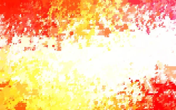 Светло Красный Желтый Векторный Фон Прямоугольниками Иллюстрация Набором Красочных Прямоугольников — стоковый вектор