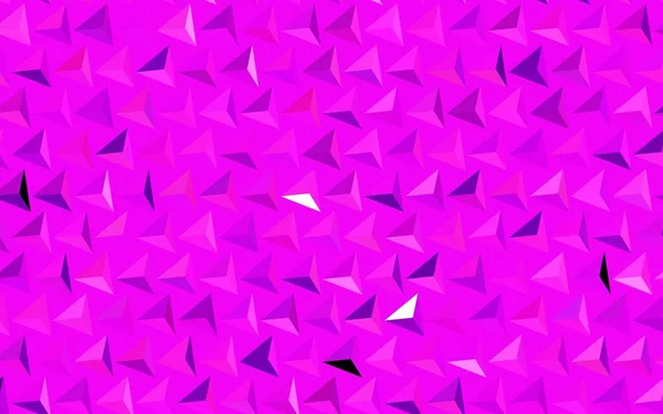 Темно Рожевий Векторний Фон Полігональним Стилем Сучасна Абстрактна Ілюстрація Різнокольоровими — стоковий вектор