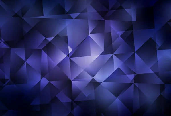 Vetor Roxo Escuro Fundo Mosaico Abstrato Ilustração Abstrata Colorida Com —  Vetores de Stock