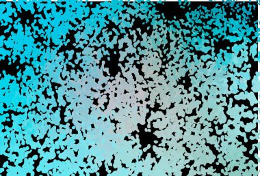 Soyut biçimlere sahip koyu mavi vektör arkaplanı. Rastgele şekillerle soyut tarzda dekoratif tasarım. Kartvizitiniz için modern tasarım.