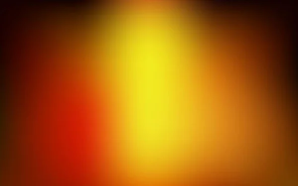 Pola Vektor Oranye Gelap Kabur Ilustrasi Penuh Warna Abstrak Dalam - Stok Vektor