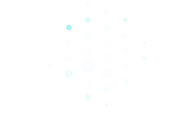 Açık mavi, benekli yeşil vektör arkaplan. Soyut arka planda bulanık kabarcıklar ve renkli gradyan. Marka kitabınız için yeni şablon.