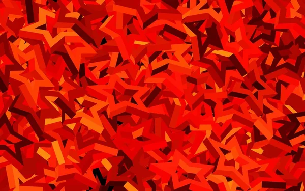 Темно Красный Векторный Фон Цветными Звездами Звёзды Размытом Абстрактном Фоне — стоковый вектор