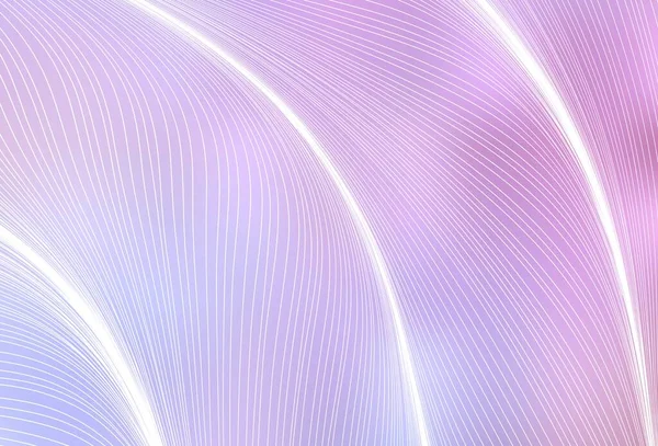 Світло Фіолетова Рожева Векторна Текстура Яскравими Лініями Зразок Різнокольоровими Лініями — стоковий вектор