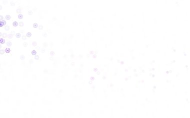 Açık Mor, diskli pembe vektör dokusu. Renkli su damlaları olan modern soyut çizimler. İş ilanınız için tasarım.