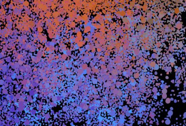 Açık mavi, soyut şekilli sarı vektör dokusu. Modern tarzda değişen renkli kaotik formlar. Bir cep telefonu için arka plan.