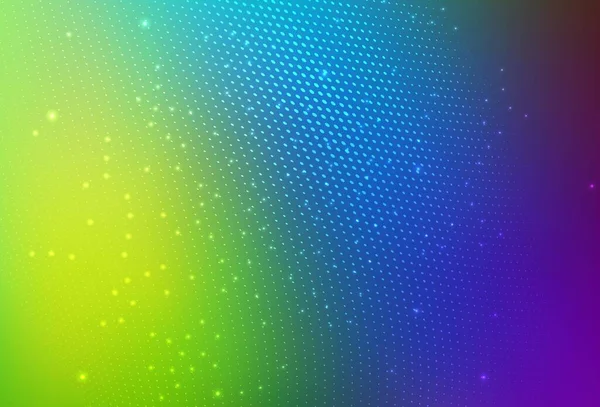 Licht Multicolor Vector Wazig Decoratief Ontwerp Abstracte Stijl Met Bubbels — Stockvector