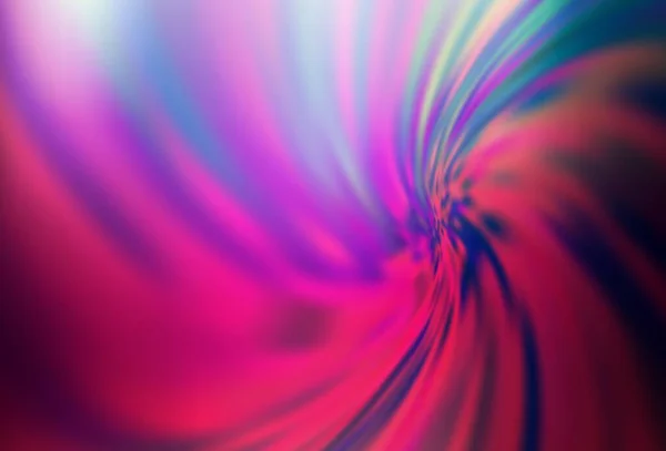 Dark Pink Vecteur Abstrait Motif Lumineux Illustration Abstraite Colorée Avec — Image vectorielle
