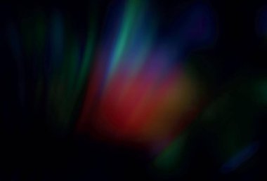 Koyu mavi, yeşil vektör soyut bulanık düzen. Gradyan ile modern soyut çizim. İşiniz için yeni tasarım.