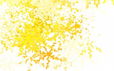 Açık kırmızı, soyut şekilli sarı vektör dokusu. Soyut gradyan şekilli basit renkli çizimler. Web siteniz için basit tasarım.