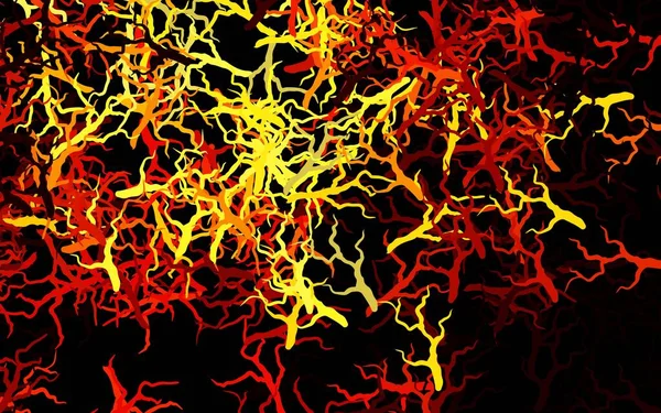 Koyu kırmızı vektör arka planı yapraklarla, dallarla karalıyor. Yapraklar ve dallarla karalama tarzında renkli çizimler. Cep telefonlarının geçmişleri için şablon.