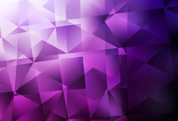 Dark Pink Vector Polygon Abstract Layout Ilustración Abstracta Poligonal Con — Vector de stock